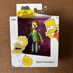 Simpsons NED FLANDERS Neighbor - 2.5" Action Figure 2024 Jakks Pacific - Picture 1 of 11