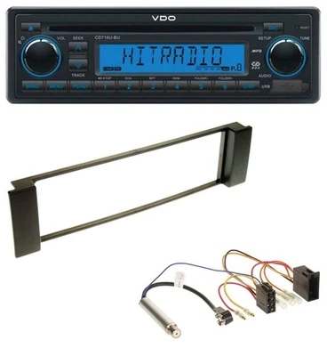 VDO AUX MP3 1DIN CD USB Autoradio für Audi A3 8L 00-03 A6 C5 01-05 - Bild 1 von 4