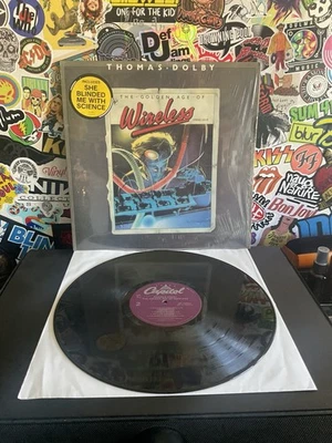THOMAS DOLBY The Golden Age Of Wireless VG++ VINYL W/HYPE STICKER - Image 1 of 2