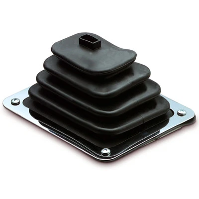 Hurst Manual Transmission Shifter Boot & Chrome Trim Plate for Indy Shifters - Image 1 of 3