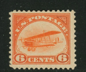 USA Scott # C1 F-VF OG NH MNH Fresh Color 6c BOB Air Mail US Stamp cat $110 - Picture 1 of 2
