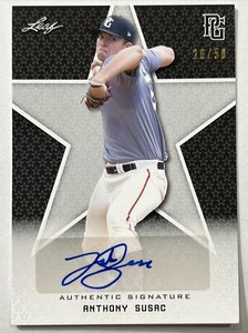 2020 LEAF PG NATIONAL SHOWCASE ANTHONY SUSAC BLACK AUTO 26/50 M