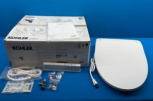 Kohler 28821-0 PureWash E930 White Elongated Heated Bidet Toilet Seat - Photo 1 sur 21