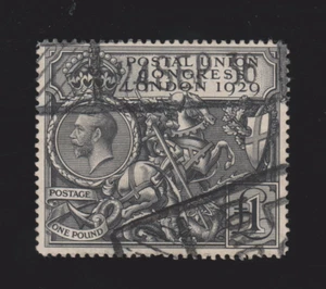 GB KGV King George V 1929 PUC £1 LIBRA SG438 Buen Usado Paquete o Paquete Cancelar - Imagen 1 de 2