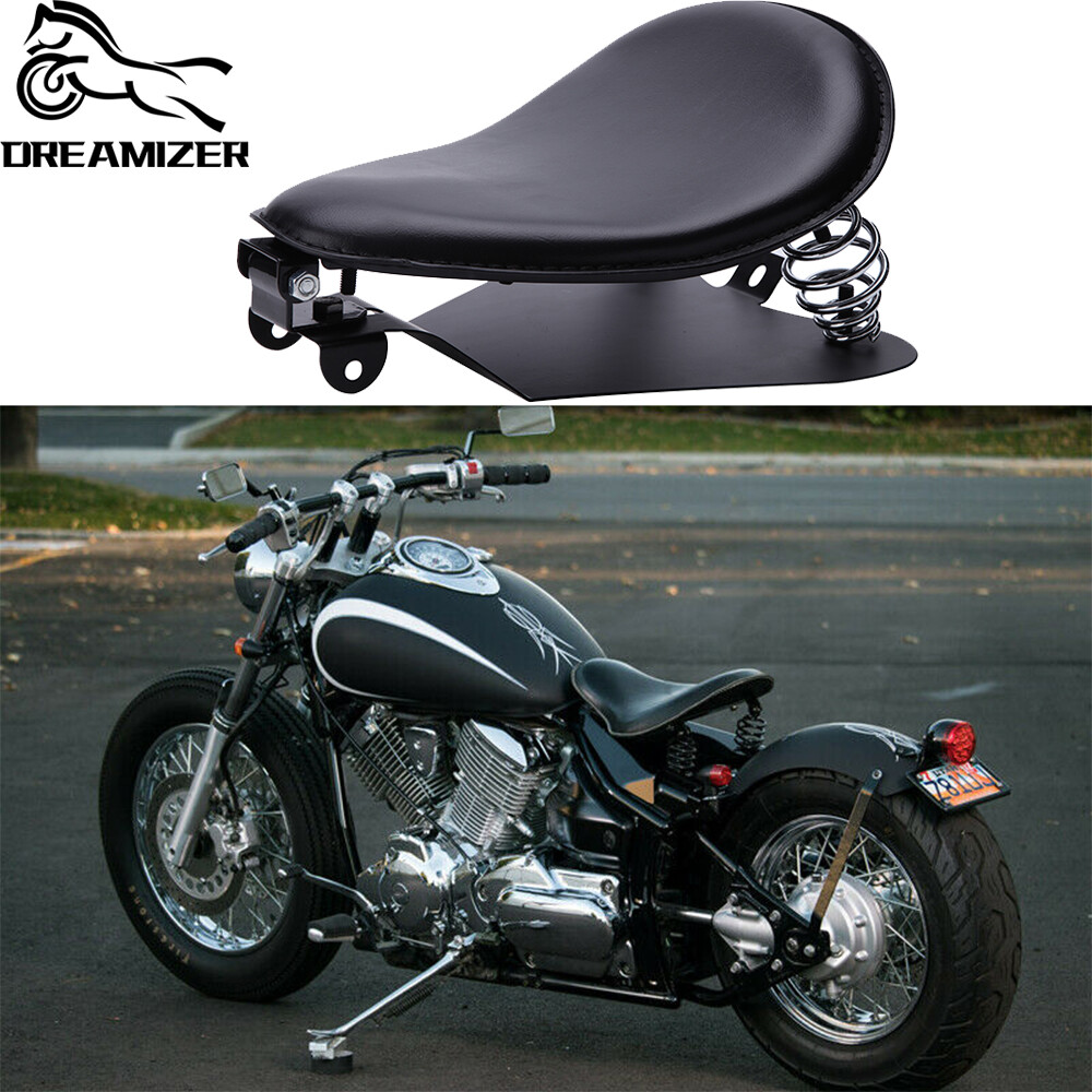 Asiento Solo Para Honda Shadow 750/125/600 - Estilo Bobber, image size:1000x1000