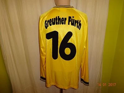 SpVgg Greuther Fürth umbro Langarm Matchworn Trikot 2004/05 +  Nr.16 Gr.XL - Bild 1 von 4