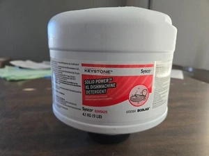 Detergente para platos Ecolab Keystone Sysco Solid Powder XL 9 LB - 6100184 - NUEVO - Imagen 1 de 5