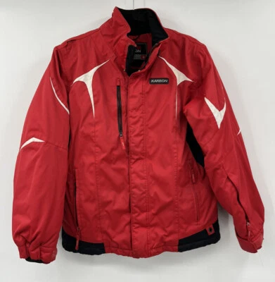 Karbon Ski Jacket Coat Schure Sports Toronto Heavy Warm Youth Size 16 - Image 1 of 4
