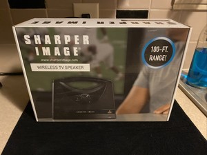 sharper image powered subwoofer