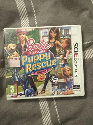 Barbie and Her Sisters Puppy Rescue 3DS Game Boxed With Manual - Image 1 of 4