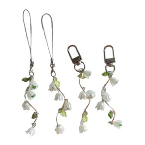 Versatile Phone Strap Portable Keychain with Elegant Designs Everyday Use - Zdjęcie 1 z 10