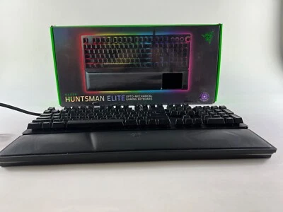 Razer Huntsman Elite (Purple Switch) Mechanische Gaming Tastatur US Layout - Bild 1 von 4
