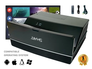 NEW 3600 ANSI Ultra Short Throw DLP Projector for School HDMI + 1 Year Warranty! - Picture 1 of 14