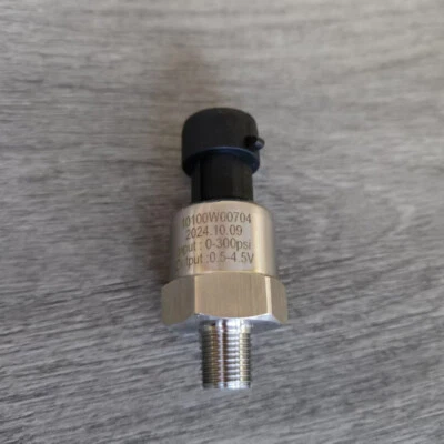 Stainless Steel Oil Fuel Pressure Sensor 1/8 NPT For Oil Air Fuel Gas 300 psi - Image 1 of 4