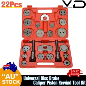 Universal Disc Brake Caliper Piston Rewind Tool Kit Set Auto Wind Back Cars New - Picture 1 of 12