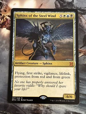 1x Sphinx of the Steel Wind Eternal Masters LP MTG Magic the Gathering x1 MKE - Image 1 of 2