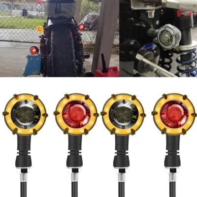 Luz intermitente LED de señalización de giro para motocicleta Bullet para Honda Rebel 250 CMX250C Foto 1 de 4