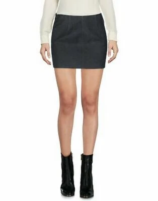 Minifalda de lana virgen Dsquared2, gris, talla 4US Foto 1 de 2