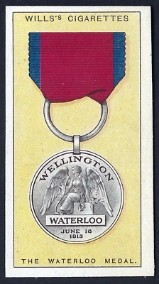 WILLS - WATERLOO - #36 THE WATERLOO MEDAL - Image 1 of 2