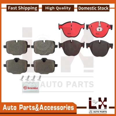 Juego de pastillas de freno delanteras traseras Brembo cerámicas para BMW 550i xDrive 2011-2016 Foto 1 de 4