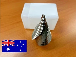 6-60MM 12 Step Nitrogen Coated HSS Spiral Groove Step Cone Drill Hole Cutter Bit - Picture 1 of 8