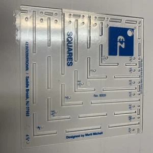 EZ Quilting Template SQUARE designed by Marti Michell Vintage 1991 - Picture 1 of 2