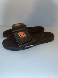 NY Knicks Alonzo Trier Slides Water Shower Shoes Team Issued 2019-20 - Picture 1 of 6
