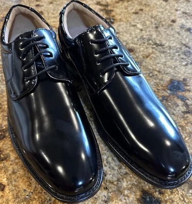 Bruno MARC Mens Dress Shoes Formal Classic Lace Up Leather Lined London-2 Mens 8 - Image 1 of 4