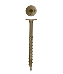 Wafer Head Timber Star Drive Strong Point Structural Lag Screws Coated - Picture 1 of 3