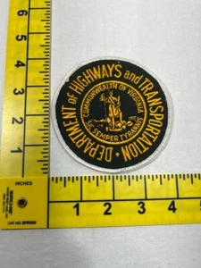 Department Of Highways and Transportation Commonwealth Of Virginia Patch - Picture 1 of 1