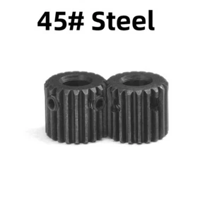 Mod Pinion Gear Black 45# Steel Spur Gears Motor Transmission Gear 20 Teeth 0.5 - Picture 1 of 5