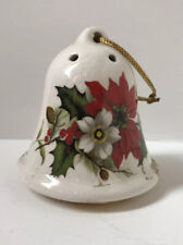 Vintage Ceramic Hanging Bell Pot Pourri Holder Pomander