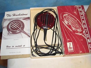 Vintage Brush HUSHATONE BA 303 Hospital/Pillow Speaker w/Box J0062 - Picture 1 of 11