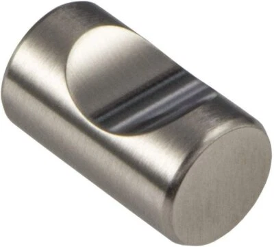 Möbelknopf Edelstahl Küchen Schrankknopf Türknopf silber rund Schubladenknopf - Bild 1 von 4