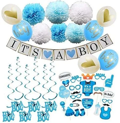 Baby Shower Decorations for Boy   Mom to BE Sash Balloons - Image 1 of 4