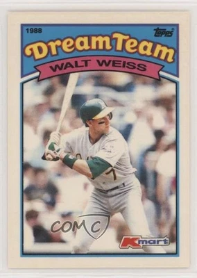 1989 Topps Kmart Dream Team Box Set Walt Weiss #4 - Image 1 of 2