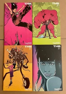 SET: THB Mek-Power #6A 6B 6C 6D Paul Pope *RAR* Pferdepresse 2000 VOLL GELAUFEN - Bild 1 von 1