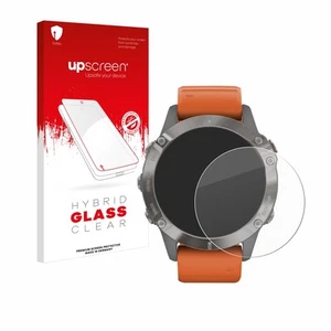 Glass film screen protector for Garmin Fenix 6 Pro Solar screen cover protection - Zdjęcie 1 z 10