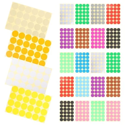  32 Sheets Adesivi Punti Colorati Etichette Colorate Per La Classe - Imagen 1 de 4