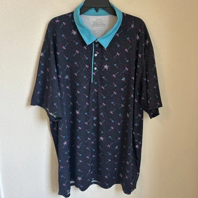 RSVLTS Marvel Disney Thor “Mjolnir & Stormbreaker” All-Day Polo 3XL - Image 1 of 4