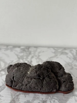 BONSAI japonés SUISEKI piedra 4,1 pulgadas de ancho forma de montaña visión natural Foto 1 de 4