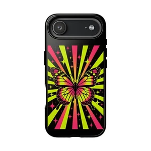 Funda Resistente Mariposa Colorida para iPhone 17, Cubierta Protectora de Moda, Carcasa Rígida - Imagen 1 de 59