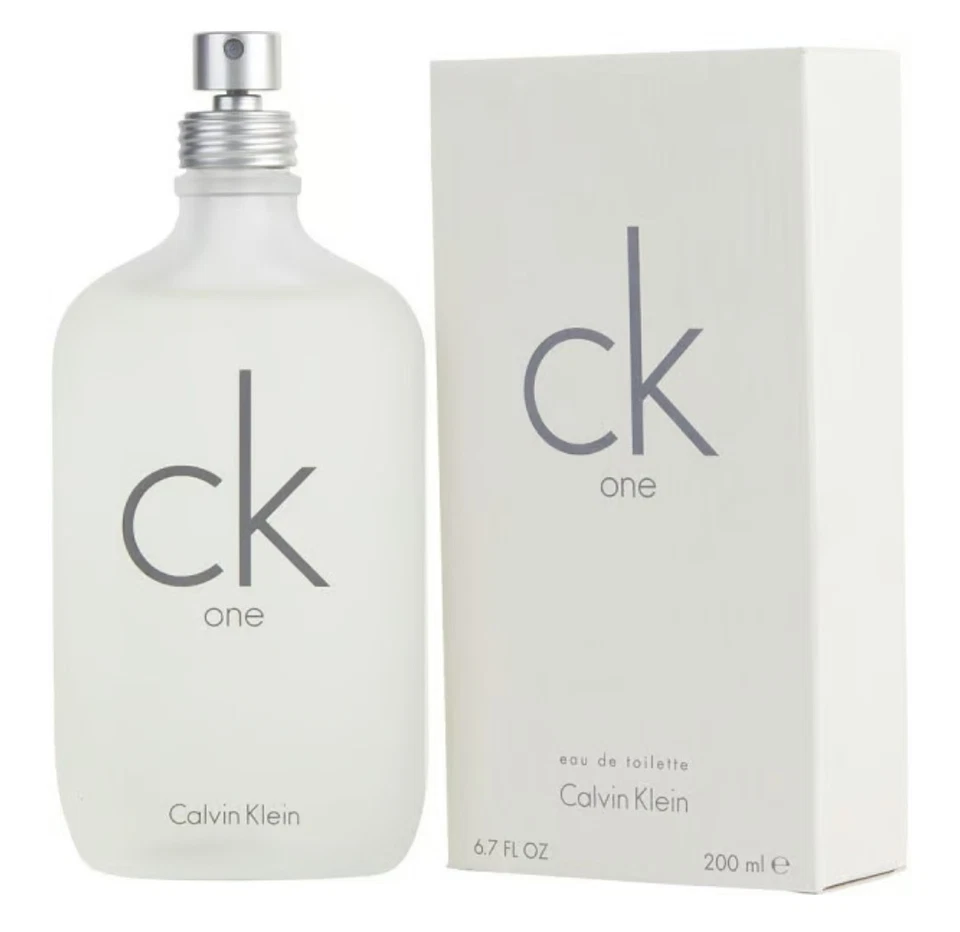 Edt 200ml CK One Calvin Klein Authentique et sous blister Parfum Homme Mixte  - Imagen 1 de 1