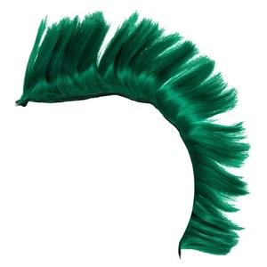 Wig Man Woman Spiky Mohawk Giant Purple Cosplay Halloween - Picture 1 of 12