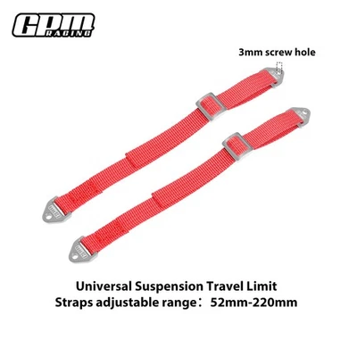 GPM Suspension Travel Limit Strap LOSI 1/8 LMT Baja Rey 1.0/2.0 UDR RBX Rock Rey - Image 1 of 4