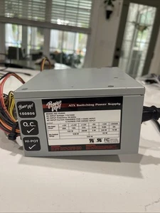 POWER UP! PU550 550W ATX Switching Power Supply - Afbeelding 1 van 5