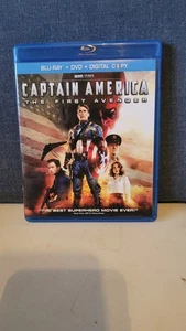 Captain America: The First Avenger (Two-Disc Blu-ray/DVD Combo .Digital Expired - Picture 1 of 3