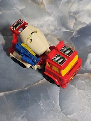 Vintage Transformers G1 Quickmix Action Figure Hasbro 1987 Incomplete  - Image 1 of 4