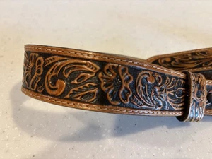 Leather Justin size 24 youth belt - Picture 1 of 3