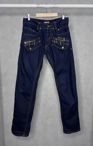 Vintage ABSOLUT JOY jeans  Blue denim pants Size S - Picture 1 of 12